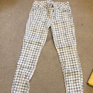 PAIGE Verdugo ankle pants. Size 27. Gingham print